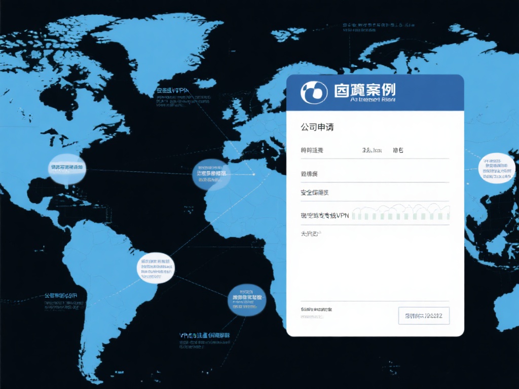多场景适用的VPN申请表填写指南与模板 案例:某跨国公司希望在全球分部间实现多点安全连接,