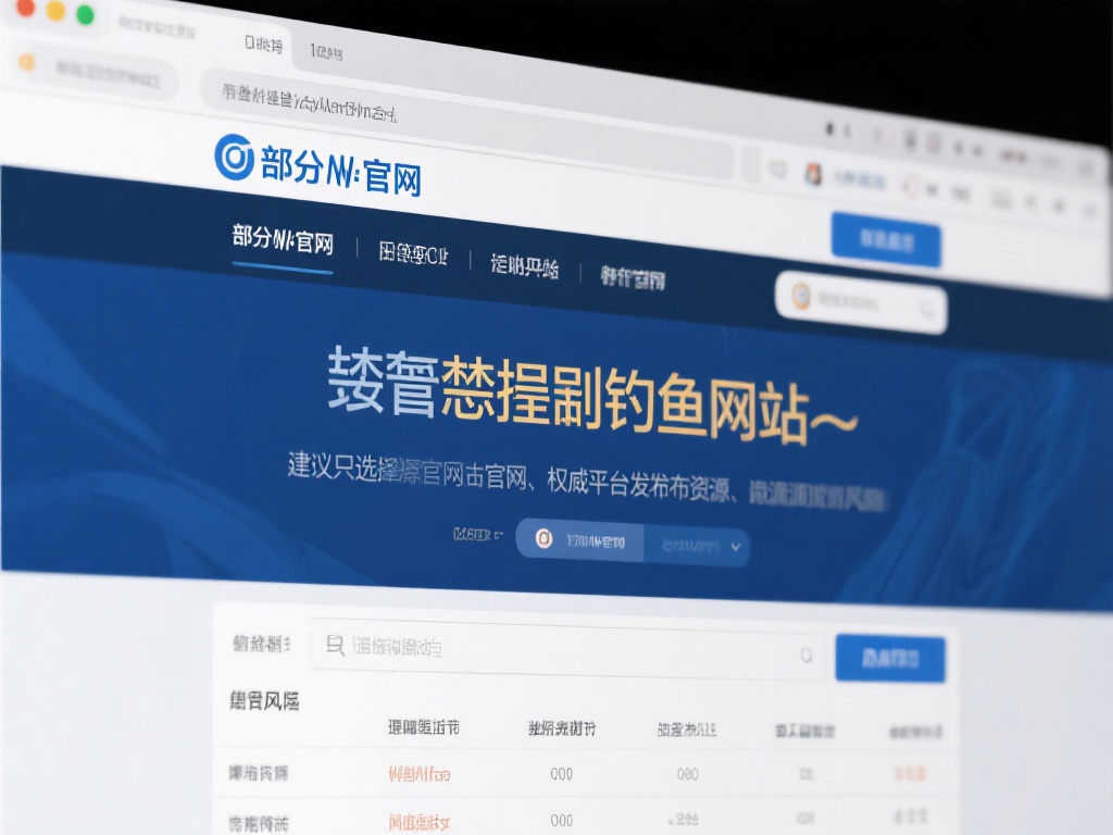 甄别钓鱼网站：部分非官方网站可能模仿界面设计，让用