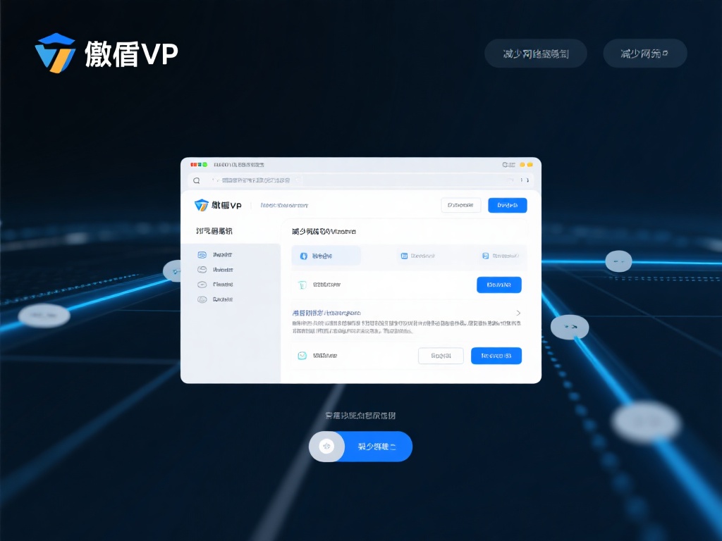 傲盾VPN免费下载,高效便捷安全上网神器! 减少网络干扰:若因网络拥堵或某些因素导致网站加载缓